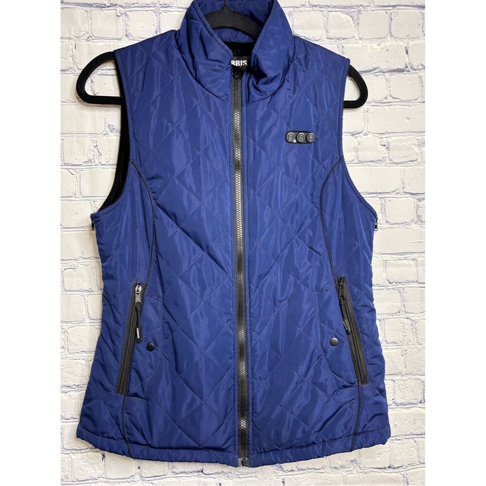 ARRIS Blue Quilted Gorpcore Outdoors Techwear Casual Unisex Heated Vest M